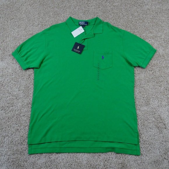 Polo Ralph Lauren Men's Shirt Large Short Sleeve Chest pocket - Picture 1 of 6